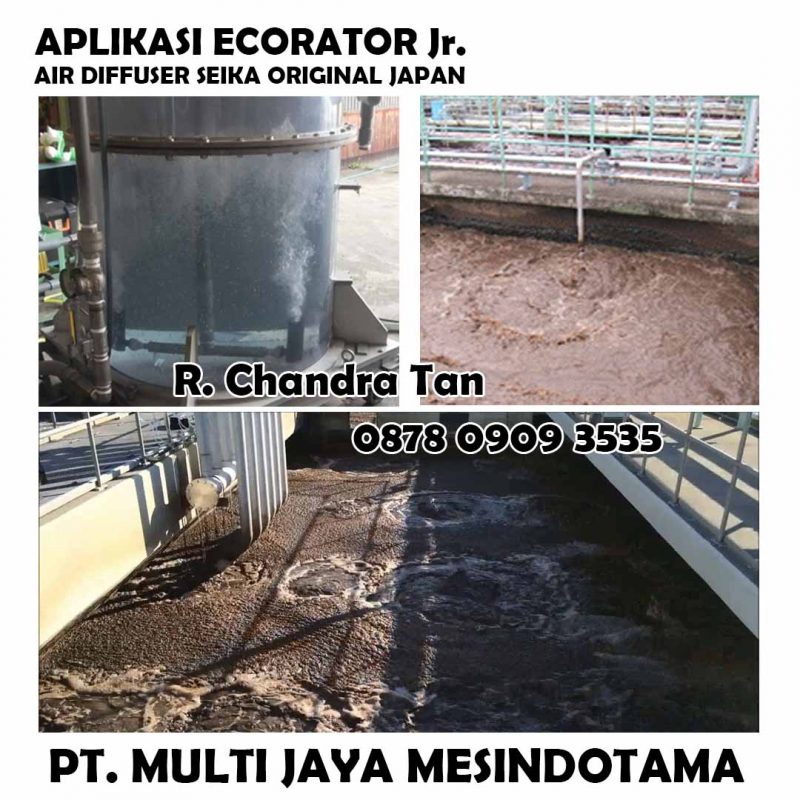 Ecorator Air Diffuser Untuk Instalasi Pengolahan Air Limbah Pabrik dari PT Multi Jaya Mesindo 3